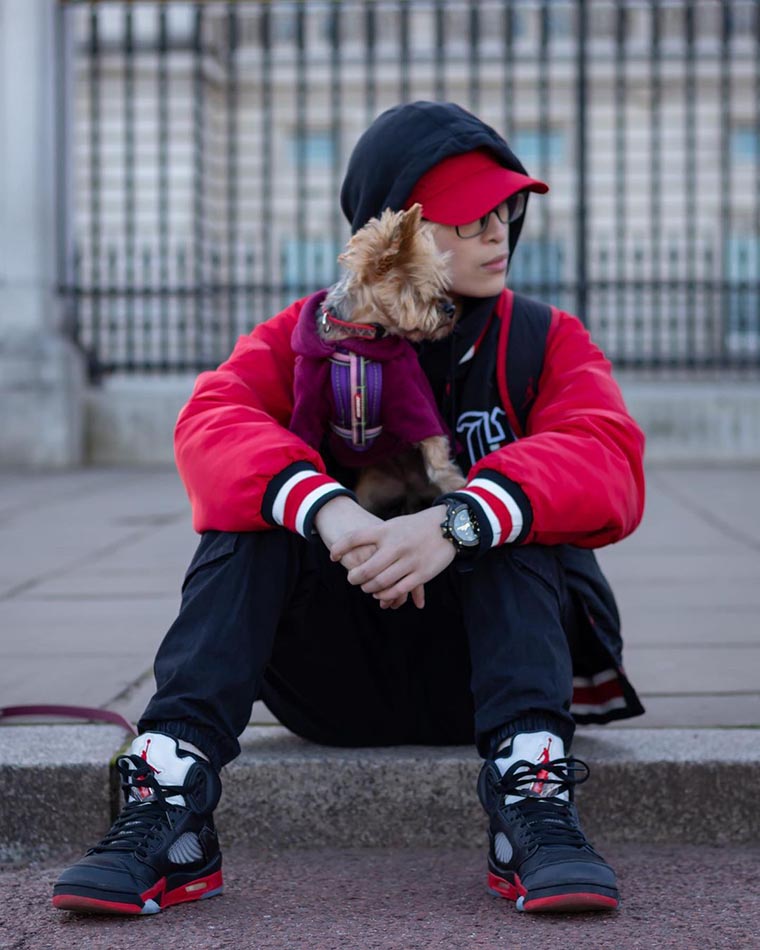 air jordan 5 on feet stephm8 - Luxe Digital