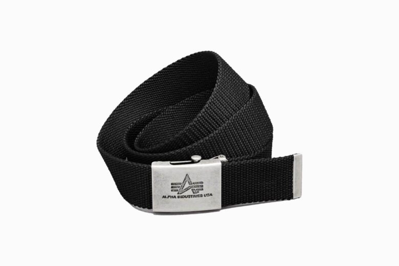 best belts men alpha industries review - Luxe Digital