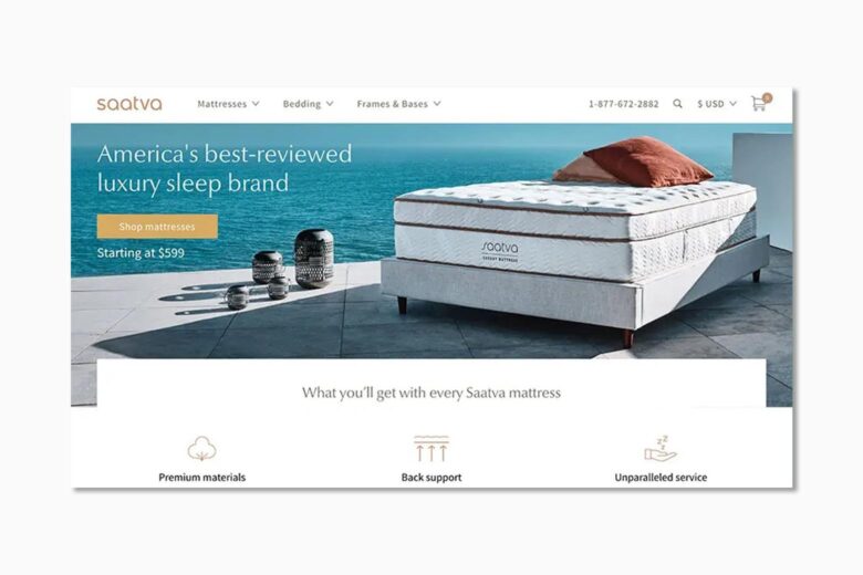 best digital native luxury dtc brands saatva mattress - Luxe Digital