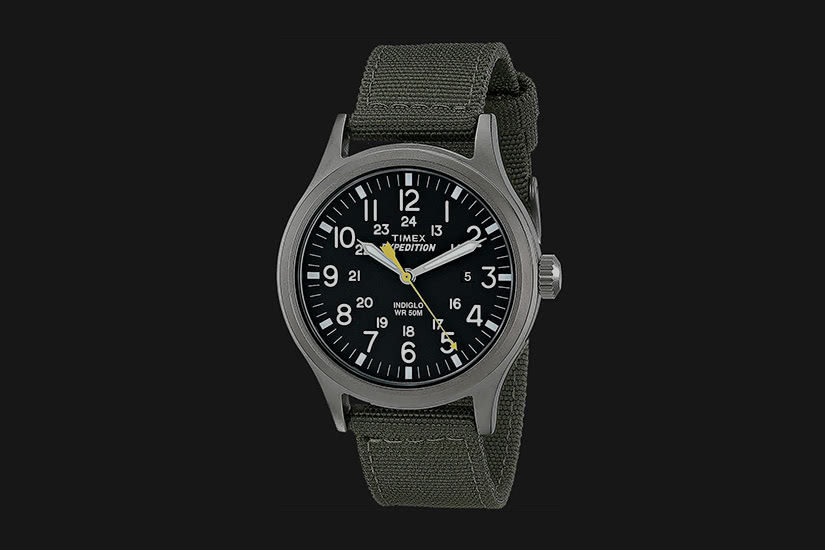 best field watch timex expedition scout - Luxe Digital