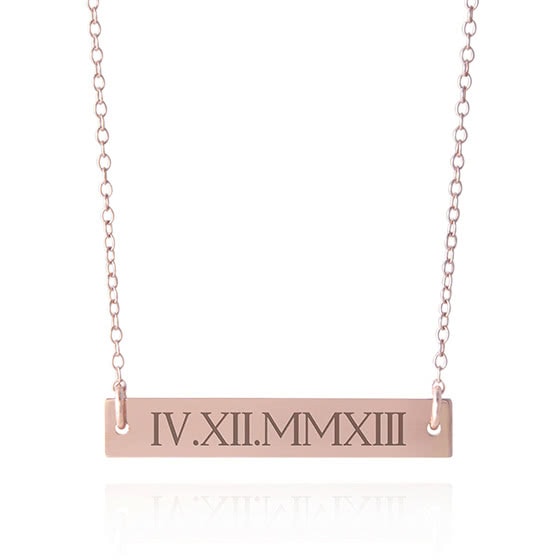 best jewelry brands sincerely silver necklace rose gold review - Luxe Digital