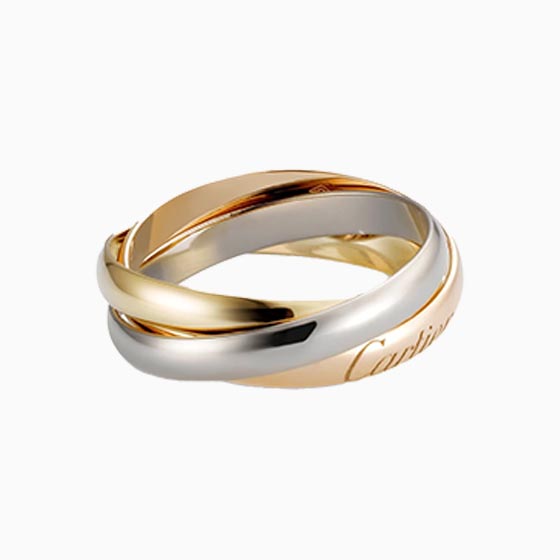 best jewelry brands trinity ring - Luxe Digital