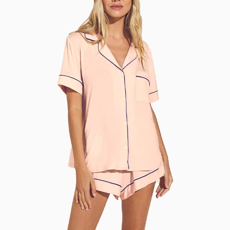 best luxury gift guide teenage girls ideas eberjey gisele tencel modal relaxed short pj set - Luxe Digital