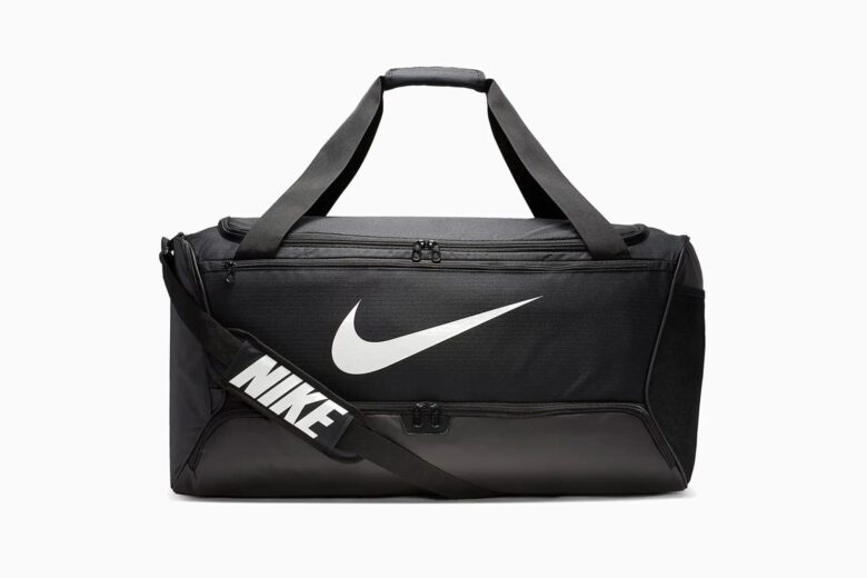 best men gym bag nike brasilia duffel review - Luxe Digital