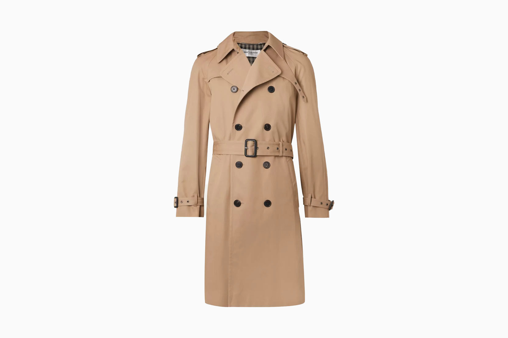 best men trench coats saint laurent review Luxe Digital