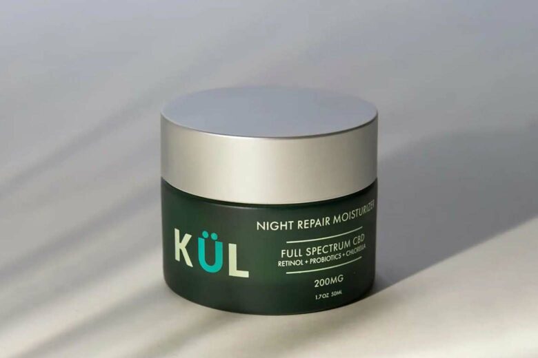 best natural organic beauty skincare kulcbd night repair moisturizer - Luxe Digital
