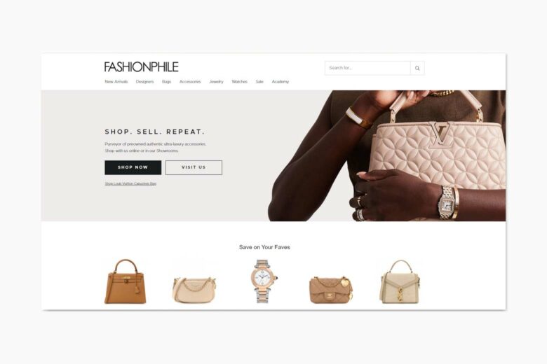 best online shopping sites women fashionphile - Luxe Digital