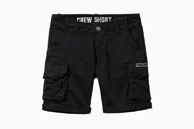 best shorts men alpha industries cargo crew review - Luxe Digital