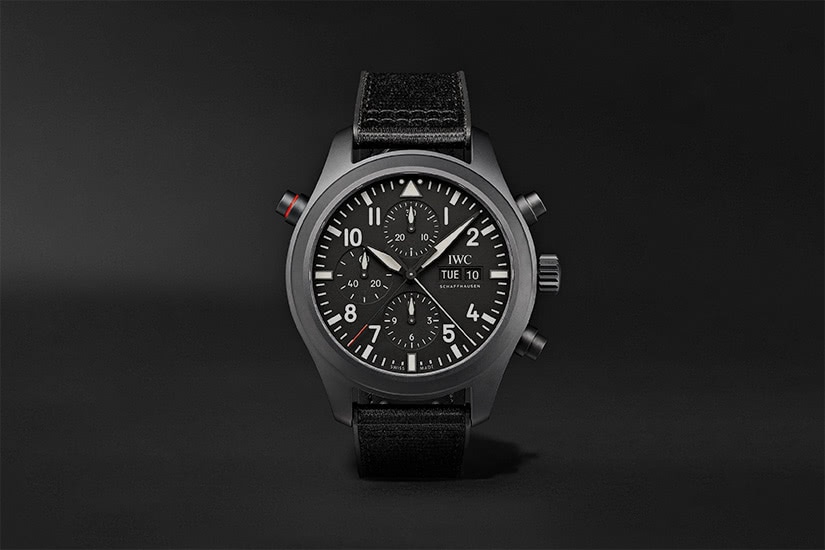 best tactical watches military IWC schaffhausen top gun automatic chronograph - Luxe Digital