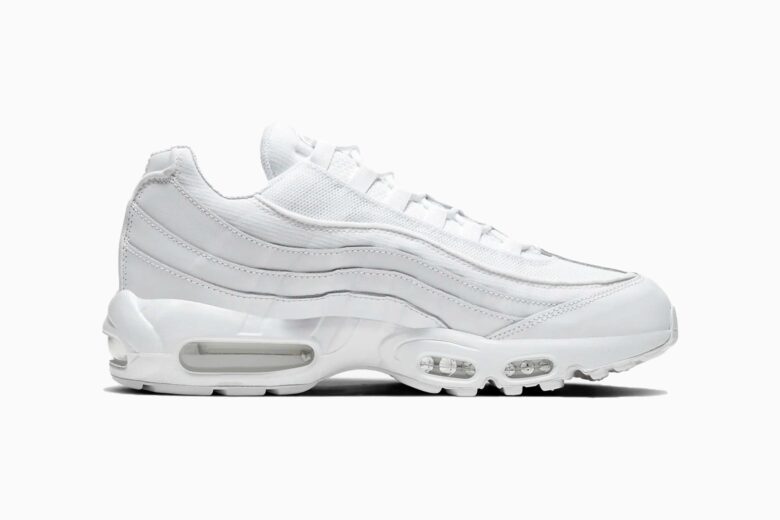 best white sneakers men nike air max 95 review - Luxe Digital