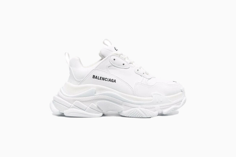 best white sneakers women balenciaga triple s review - Luxe Digital