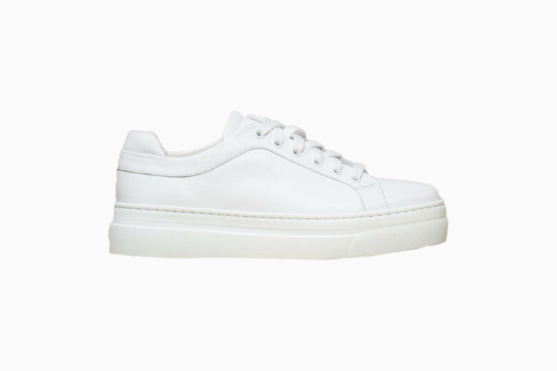 best white sneakers women m gemi review - Luxe Digital