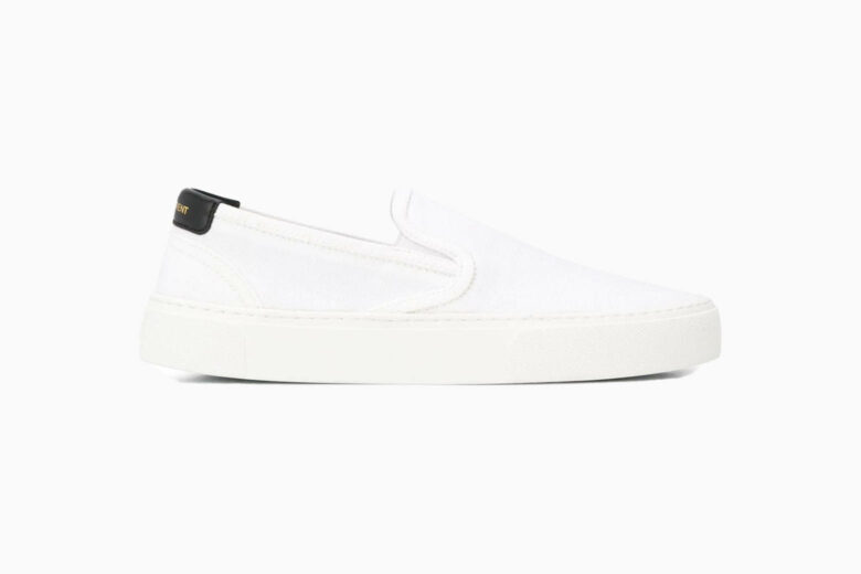 best white sneakers women saint laurent venice - Luxe Digital