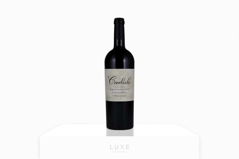 best wine carlisle papera ranch zinfandel - Luxe Digital