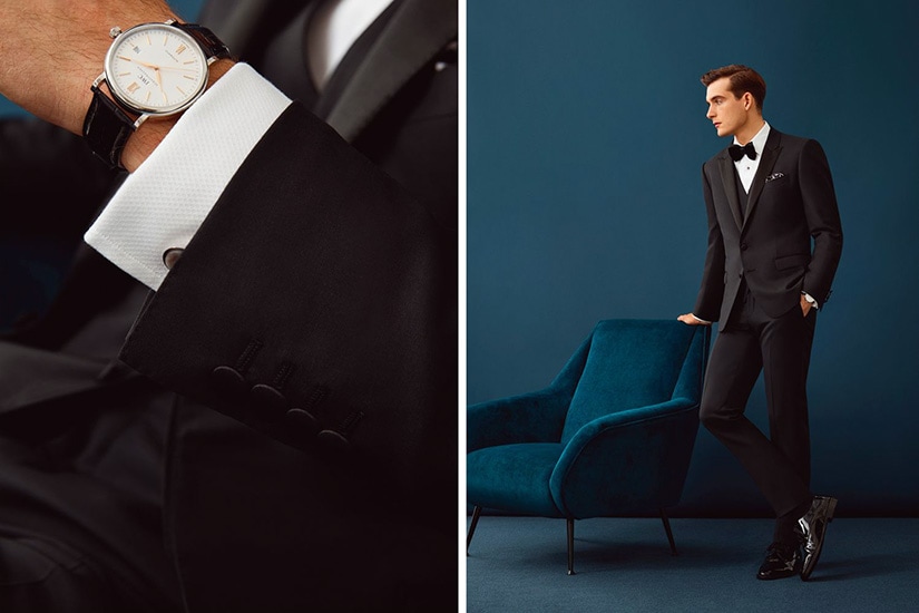 black tie dress code men suit vs tuxedo - Luxe Digital