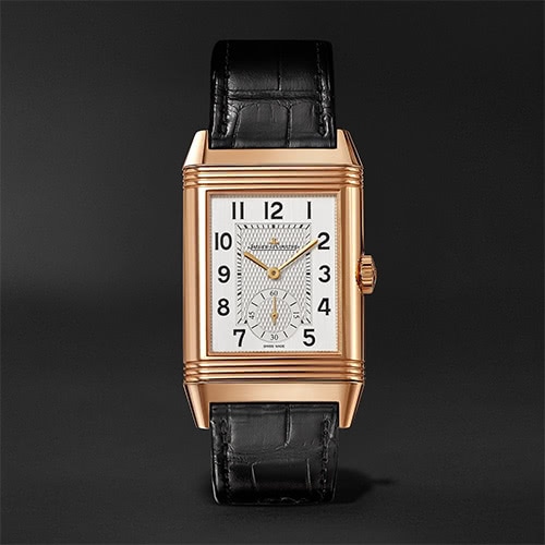 black tie men watch Jaeger LeCoultre - Luxe Digital