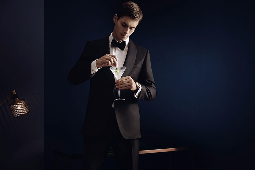 black tie party men tuxedo - Luxe Digital
