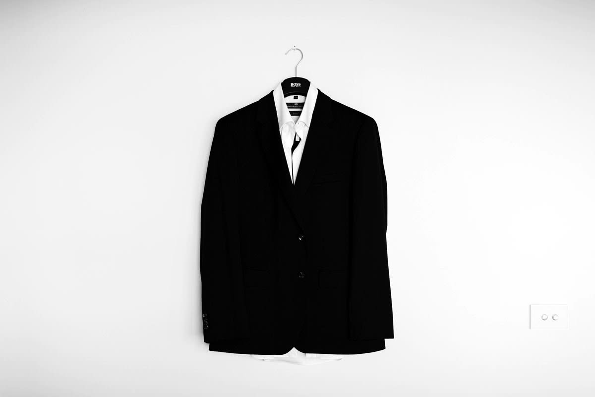 business professional dress code men suit jacket - Luxe Digital