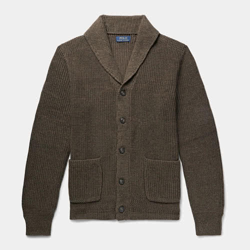 Casual dress code men style Polo Ralph Lauren knitwear cardigan - Luxe Digital