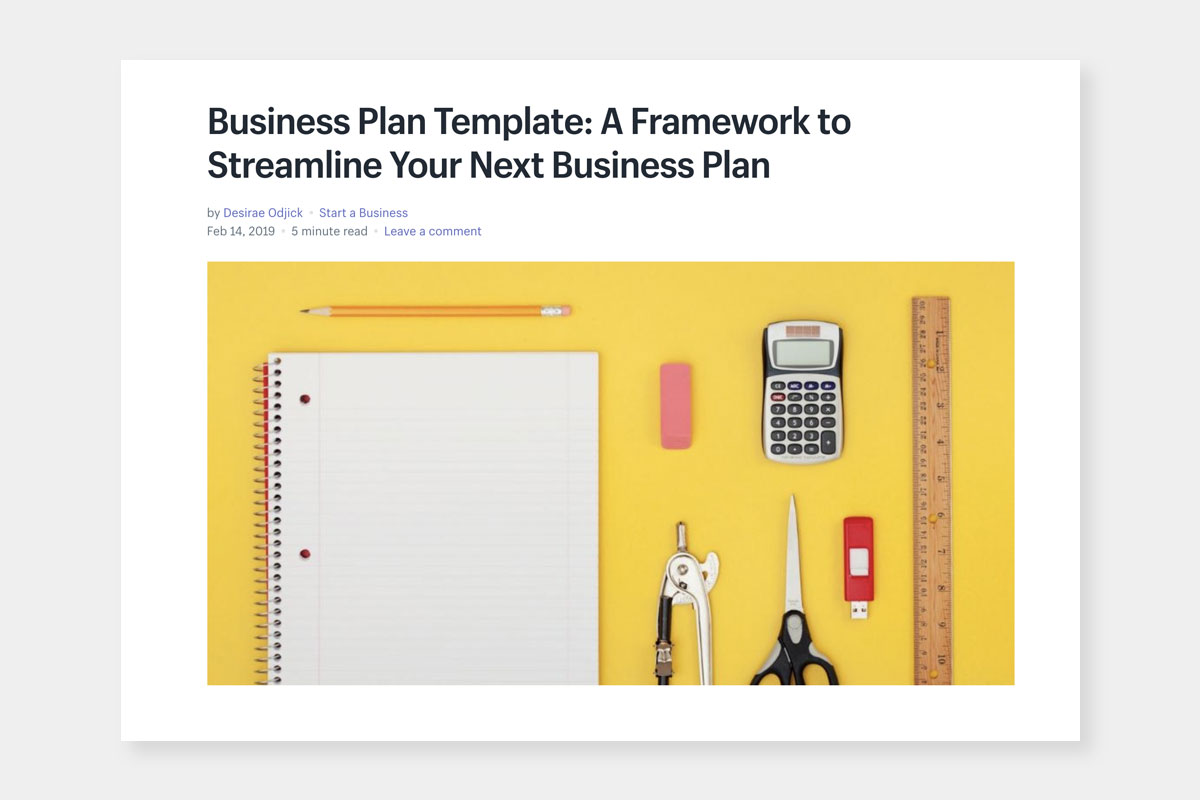 free business plan template for DTC brands - Luxe Digital