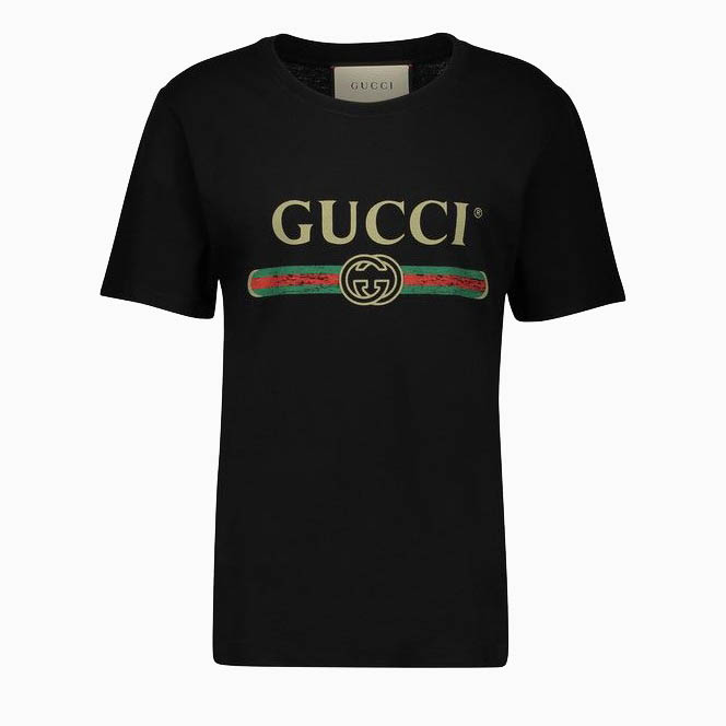 Gucci men black t-shirt best luxury brands - Luxe Digital