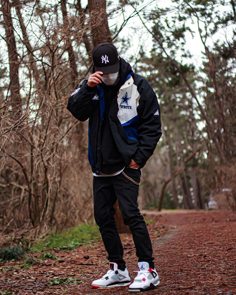 jordan 4 lookbook on feet gstgp_scf - Luxe Digital