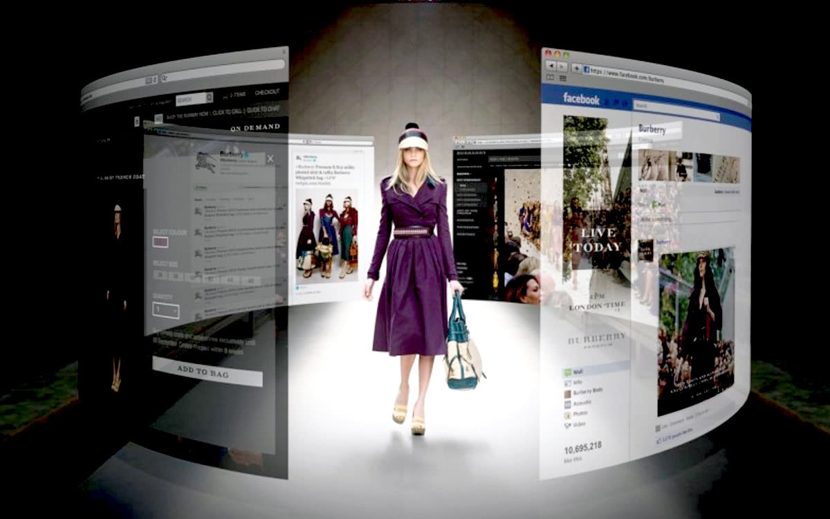 Luxe Digital luxury Burberry big data social media marketing