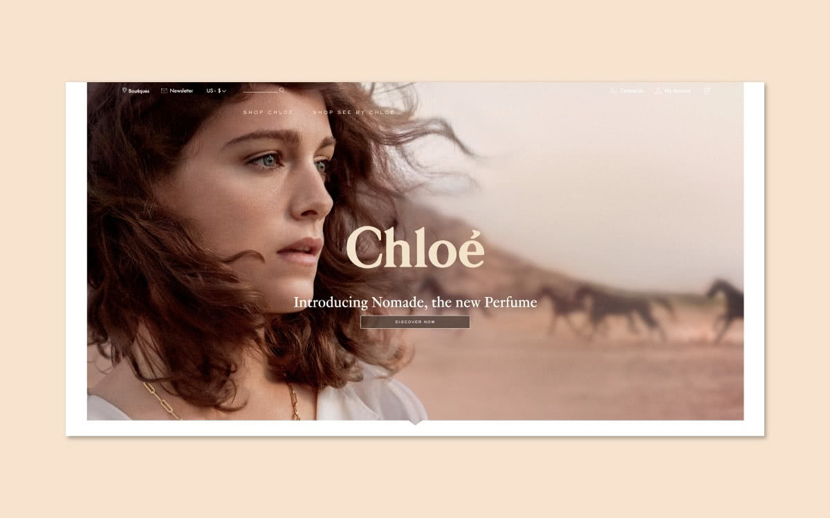 Luxe Digital luxury monobrand online retail YNAP Chloe flagship store