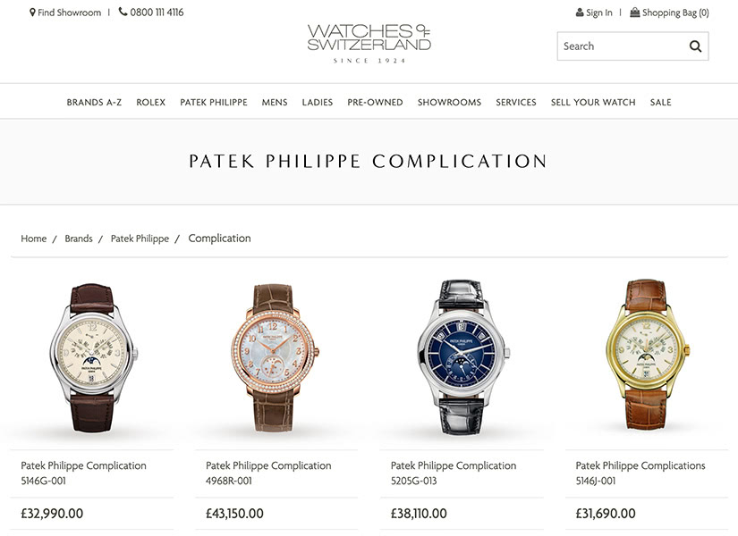 patek philippe online sales luxury stay-at-home economy - Luxe Digital