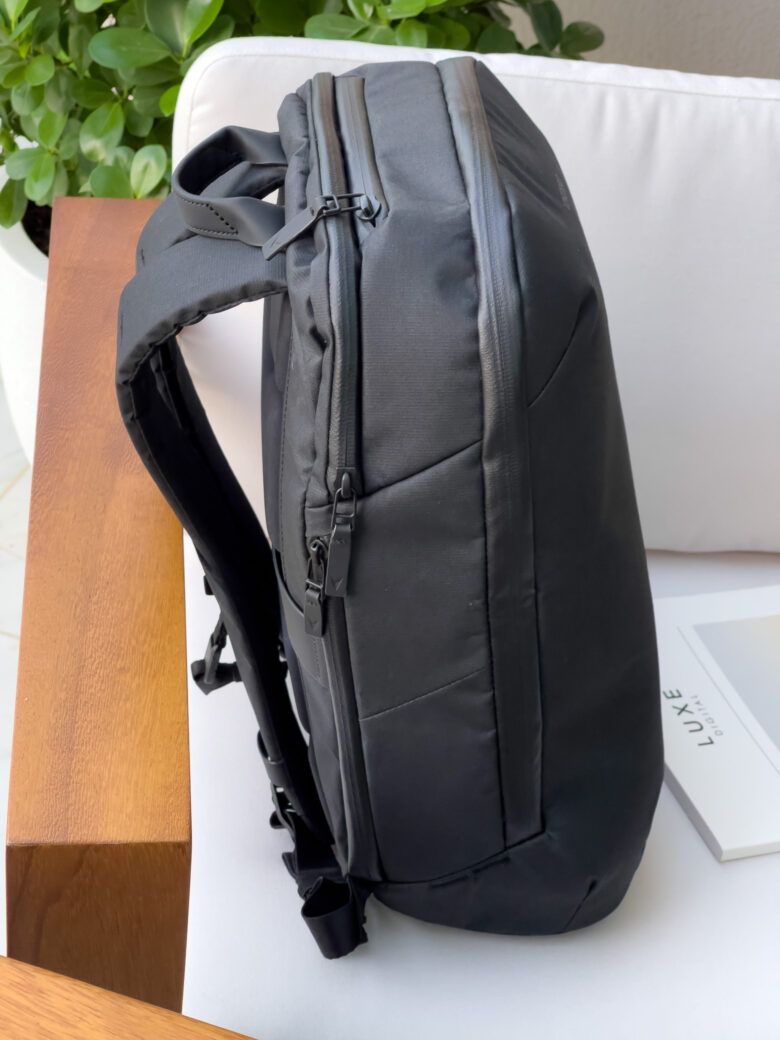 Vincero commuter backpack review hidden pocket - Luxe Digital